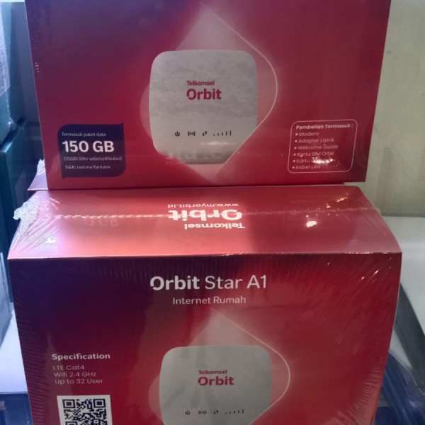 Gambar HOME ROUTER WIFI MODEM - TELKOMSEL ORBIT STAR A1