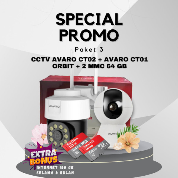 Gambar Paket CCTV Avaro + Extra Bonus - Paket 1